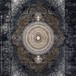 ترمه سرمه ای -وینتیج