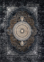 ترمه سرمه ای -وینتیج