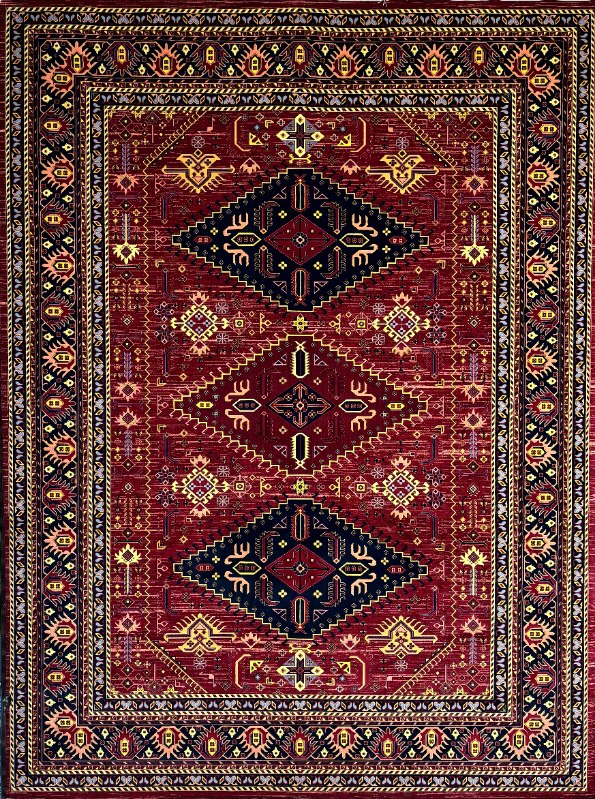 قشقایی لاکی - لچک ترنج