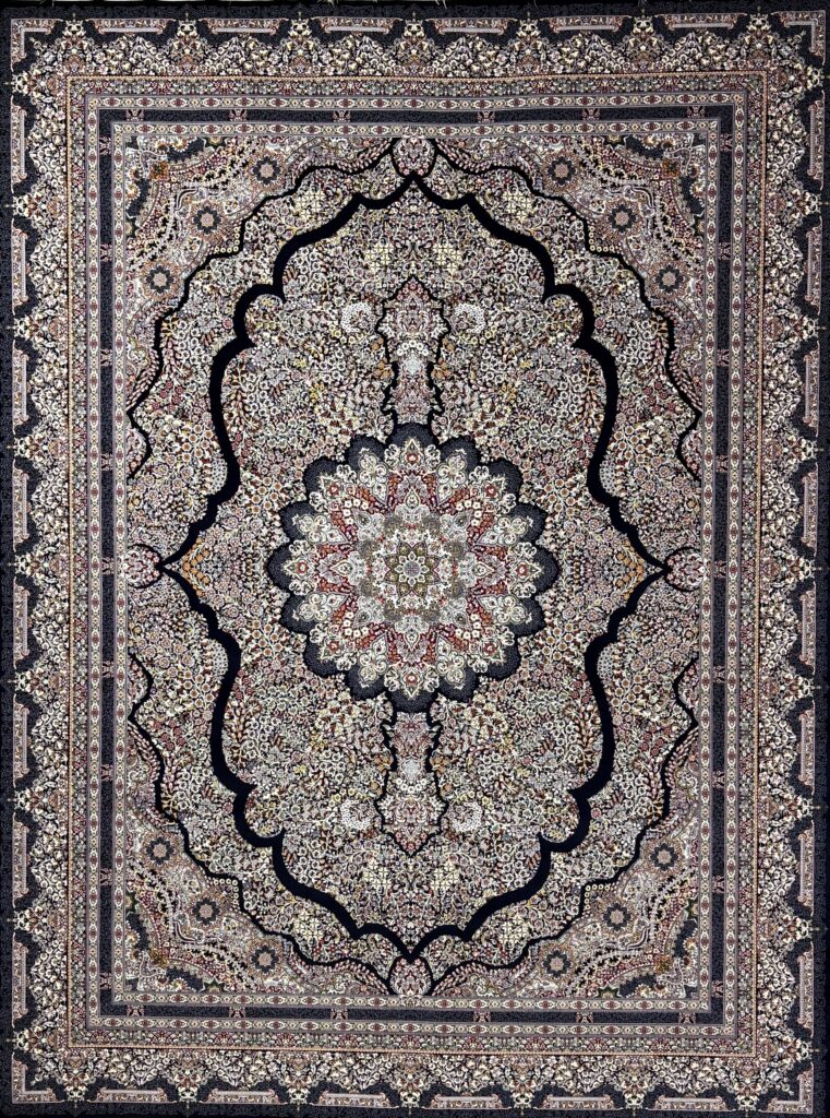 کرمان سرمه ای - لچک ترنج