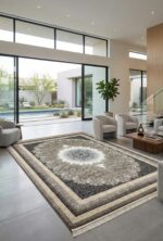 Mehr_Mocha_Light Persian Carpet