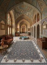 Zhikan persian Carpet Darkgray