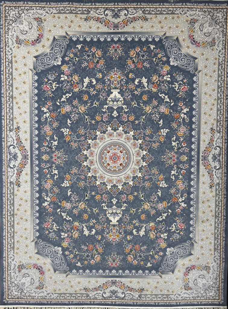 Hanna darkgray persian carpet
