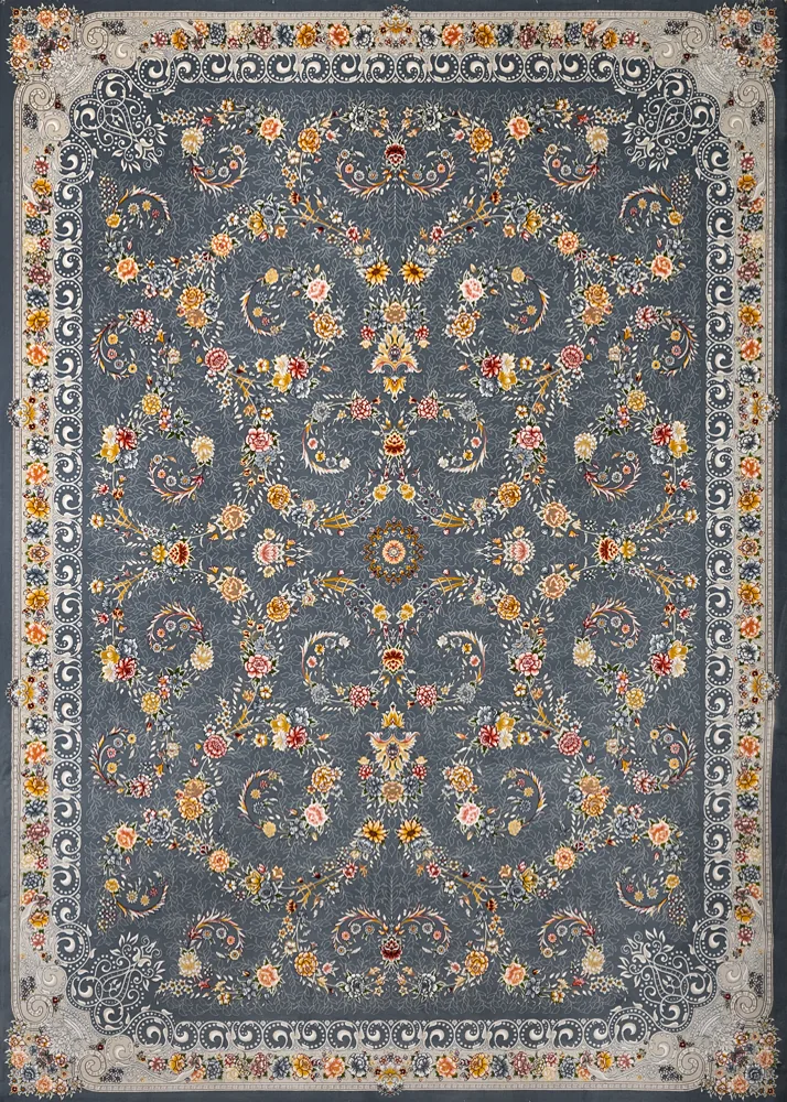 Arta Darkgray Persian Carpet Afshan Arta Darkgray Persian Carpet Afshan